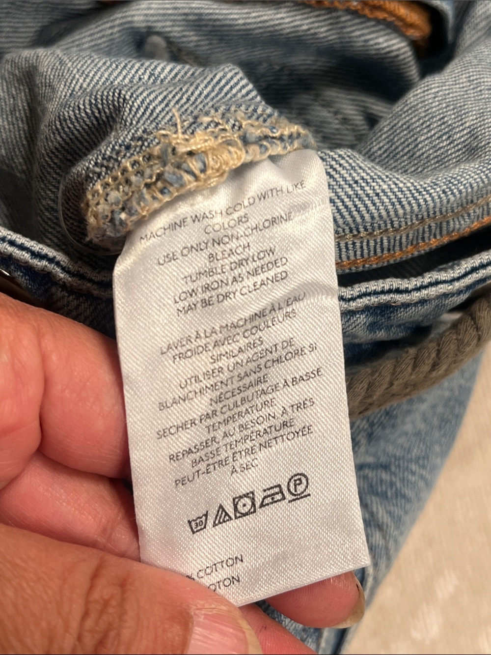 We The Free Moxie Pull-On Barrel Jeans, size 25 - Picture 11 of 14